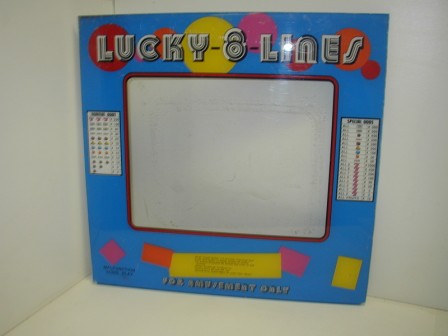 Lucky 8 Lines Monitor Plexi (Item #3) $34.99